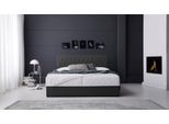 Boxbett "Benita", inkl. Bettkasten", grau (anthrazit), L:207cm, Bezug Bett: 100% Polypropylene;Bezug Matratze: 100% Polyester, ATLANTIC HOME COLLECTION, Komplettbetten, Boxspringbett, erhältlich in verschiedenen Größen, inkl. Taschen-Federkernmatratze