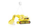 Kinderhängeleuchte Bodo, Gelb, Holz, Birke, 60x25x25 cm, Lampen & Leuchten, Innenbeleuchtung, Leuchten nach Räumen, Babyzimmerlampen