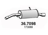 ASSO Endschalldämpfer 367098 für TALBOT