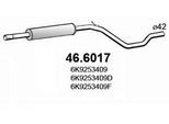 ASSO Mittelschalldämpfer 466017 für VW