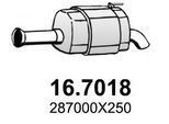ASSO Endschalldämpfer 167018 für HYUNDAI