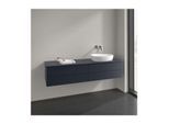 Villeroy und Boch Antao Waschtisch-Unterschrank K27110HG 160x36x50cm, Waschbeckenplattenfarbe Lack, midnight blue matt lacquer