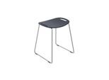 Hewi Duschhocker 950.51.30092 anthrazitgrau, mit integrierten Griffmulden