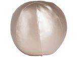 Livetastic , Naturfarben , Textil , Füllung: Polyetherschaumkern , 30x30x30 cm , Made in EU , Indoor, Sitzfläche gepolstert , Wohnzimmer, Hocker, Poufs
