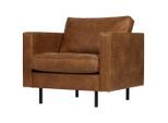 Livetastic , Cognac , Metall, Leder , Kombination Echtleder/Stoff , Rindleder , 98x83x88 cm , Made in EU , Esszimmer, Esszimmerstühle, Polsterstühle