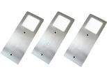 EVOTEC Unterschrankleuchte "ALUSTAR-U", Energieeffizienz: F (A-G), grau (nickelfarben), H: 1cm, Leuchten, LED Unterbauleuchte, Küchenlampe, Küchenbeleuchtung