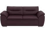 2,5-Sitzer COTTA "Leandra", braun, B:205cm H:88cm T:90cm, NaturLEDER: Bitte beachten Sie, dass Lederbezüge mehr Nähte aufweisen als Stoffbezüge.;Kunstleder Softlux;NaturLEDER (echtes Rindsleder) Die Rückseite bei Naturlederprodukten ist mit Spannstoff bezogen.;Luxus-Microfaser (100% Polyester), Sofas, 2 5-Sitzer, Polstergarnitur, auch als Set erhältlich