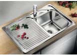 Küchenspüle BLANCO "CLASSIC 40 S", silber (edelstahl seidenglanz), B:78cm, Edelstahl, Küchenspülen, Küchenspüle