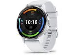 GARMIN Venu 3 Smartwatch steinweiß, silber