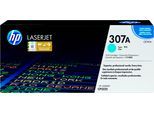 HP Tonerkartusche "HP orignal Toner 307A Farben: B/Y/M/C", blau (cyan), Tonerpatronen, Tonerkartusche