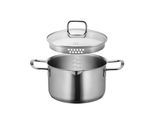 Topf-Set MÄSER "Sanvito", silber, Töpfe, Topf-Set
