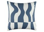 Kissenbezug TOM TAILOR HOME "Modern Waves", rosé, B:45cm H:1cm L:45cm, Polyester, Baumwolle, Polyester, Kissenbezüge, Kissenbezug, modernes Wellenmotiv
