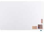 Whiteboard Legamaster Essence, für die Wandmontage im Querformat, B 1500 x H 1000 mm, Stahl weiß emailliert, magnethaftend, mit umfangreichem Zubehör