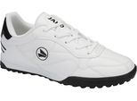 Fußballschuh JAKO "J-ST Signature", Mädchen, Gr. 39, schwarz-weiß (weiß, jet schwarz), Synthetik, mehrfarbig, Schuhe Fußballschuh, für synthetische Hartplätze, für Jugendliche & Kinder