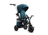 Kinderkraft Dreirad Easytwist, Grün, Metall, Kunststoff, Textil, 34x107x122 cm, UV 50+, Rückenlehne, abnehmbare Stützräder, Becherhalter, Fußstützen, höhenverstellbare Schubstange, Outdoor Spielzeug, Kinderfahrzeuge, Dreiräder