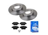 ATE Bremsensatz, Scheibenbremse Bremsensatz-Hinterachse ijf141g4q4 Hinterachse voll 247mm 9mm für Peugeot Citroën