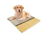 Rohrschneider mümmi Hundematte Hanf, abnehmbarer Cordbezug beige 68 cm, 2 cm, 50 cm