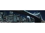 Fototapete PAPERMOON "Brooklyn Bridge Panorama", bunt, B:3,5m L:1m, Vlies, Tapeten