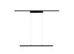 PAULMANN Schienensystem-Leuchten "URail Pendel Smart Home Lento 3x1800lm 3x13,5W 230V Chrom matt", schwarz, 3, H: 2,5cm, 1 Stk., Leuchten, Zigbee 3.0 Tunable White dimmbar, LED Schienensystem