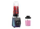 TEFAL Standmixer "BL19H4 Blend Up", blau (boreal blau), B:12,8cm H:38,8cm T:18,2cm, Zerkleinerer, 8 automatische Programme, kompakt, Silence-Modus