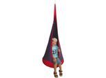 Hängehöhle ROBA "Hängesack", blau (blau, rot), Hängematten, KinderH:160cm Ø:70cm, mit aufblasbarem Kissen, H:160cm Ø:70cm