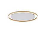 JUST LIGHT Deckenleuchte "RITUS", gold (messingfarben matt), 1, Ø 5,9cm, 1 Stk., Leuchten, LED, dimmbar, Switchmo, Deckenleuchte