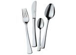 Besteck-Set "Caracas", silber (silberfarben), 24 Stk., Chromnickelstahl 18/10, PICARD & WIELPÜTZ SOLINGEN, Essbesteck-Sets, modern