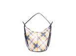 Schultertasche "Schottland", Mädchen, Gr. B/H/T: 31cm x 35cm x 20cm onesize, blau, Polyurethan (PU), COLLEZIONE ALESSANDRO, Taschen Schultertasche, viele Tragemöglichkeiten bis hin zum Rucksack