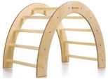 Klettergerüst BABYGO "Woodland Kletterbogen Arch, natur", beige (natur), Klettergerüste, Kinder, B/H: 52cm x 60cm, Holz, Made in Europe, B:52cm H:60cm L:80cm