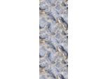 Vinyltapete QUEENCE "Celeste", grau, B:0,9m L:2,5m, Vinyl, Tapeten, 90x250cm, selbstklebend, kinderleichte Anbringung,, Sticker