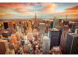 Fototapete PAPERMOON "Manhattan Midtown", bunt, B:2,5m L:1,8m, Vlies, Tapeten