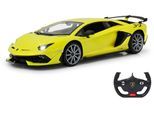 RC-Auto JAMARA "Lamborghini Aventador SVJ 1:14 - 2,4 GHz, gelb", gelb, Fernlenkfahrzeuge, KinderB:16cm H:8cm T:35cm, Kunststoff, B:16cm H:8cm T:35cm