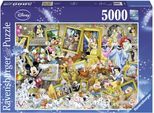 Puzzle RAVENSBURGER "Disney, Micky als Künstler", bunt, Puzzles, KinderB:153cm H:101cm, Pappe, Motiv, Made in Germany, B:153cm H:101cm