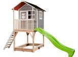 Spielturm EXIT "Loft 700", grau, Spieltürme, KinderB:190cm H:269cm T:190cm, Holz, B:190cm H:269cm T:190cm