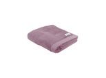 Handtuch TOM TAILOR "Handtuch Color Bath Towel 1er Pack" Gr. M, lila (mauve), B:50cm, Obermaterial: 100% Baumwolle CO., Handtücher