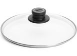 Pfannendeckel WOLL MADE IN GERMANY, grau (transparent, anthrazit), Ø:24cm, Glas, Deckel, Pfannendeckel
