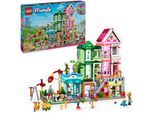 Konstruktionsspielsteine LEGO "Heartlake City Wohn- und Einkaufsstraße (42670), LEGO Friends", bunt, Spielbausteine, Kinder, Kunststoff, Made in Europe