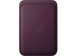 APPLE Smartphone-Hülle "iPhone Feingewebe Wallet mit MagSafe", lila (brombeere), Apple iPhone 15 iPhone 13 iPhone 13 Mini iPhone 13 Pro iPhone 13 Pro Max iPhone 14 iPhone 14 Plus iPhone 14 Pro iPhone 14 Pro Max iPhone 16, Hüllen