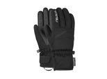 Skihandschuhe REUSCH "Coral R-TEX XT", Damen, Gr. 6,5, schwarz, 89% Polyester, 9% Lederimitat, 2% Elasthan, unifarben, Handschuhe, mit wasserdichter Funktionsmembran