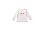 Langarmshirt LILIPUT "Keep Smiling", Mädchen, Gr. 62/68, weiß, 100% Baumwolle, bedruckt, normal, Rundhals, Shirts Langarmshirt, mit Rundhalsausschnitt