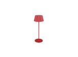 Möbelix , Rot , Metall , 39 cm , Touch-Schalter (on/off) , Beleuchtung, Innenleuchten, Tischlampen, Tischlampen ohne Kabel