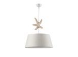 Möbelix , Perlmutt , Textil , rund , EEC , beliebig kürzbar , Beleuchtung, Innenleuchten, Hängeleuchten