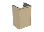 Geberit Renova Plan Unterschrank 504021PS1 40 x 60,6 x 20,3 cm, Korpus/Front Eiche natur / Melamin Holzstruktur, 1 Tür