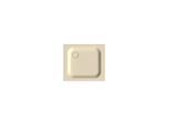 Bette BetteSupra Duschwanne 1570-006AE 85x75x6,5cm, Antirutsch/Pro, jasmin