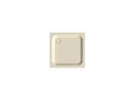 Bette BetteSupra Duschwanne 5920-001 90x90x6,5cm, pergamon