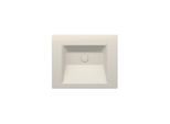 Bette BetteAqua Einbau-Waschtisch A070-001PW 60x49,5cm, PW, pergamon