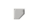 Bette BetteCaro Duschwanne 7219-413 100x100x3,5cm, dust
