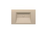 Bette BetteAqua Einbau-Waschtisch A071-003PW 80x49,5cm, PW, bahamabeige