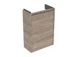 Geberit Renova Compact Waschtisch-Unterschrank 504081JR1 1 Tür, Korpus/Front Nussbaum / Melamin Holzstruktur, Breite 41,2 cm