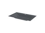 Bette Loft Einbau-Waschtisch A230-400HLW1 80x49,5x10cm, HLW1, raven